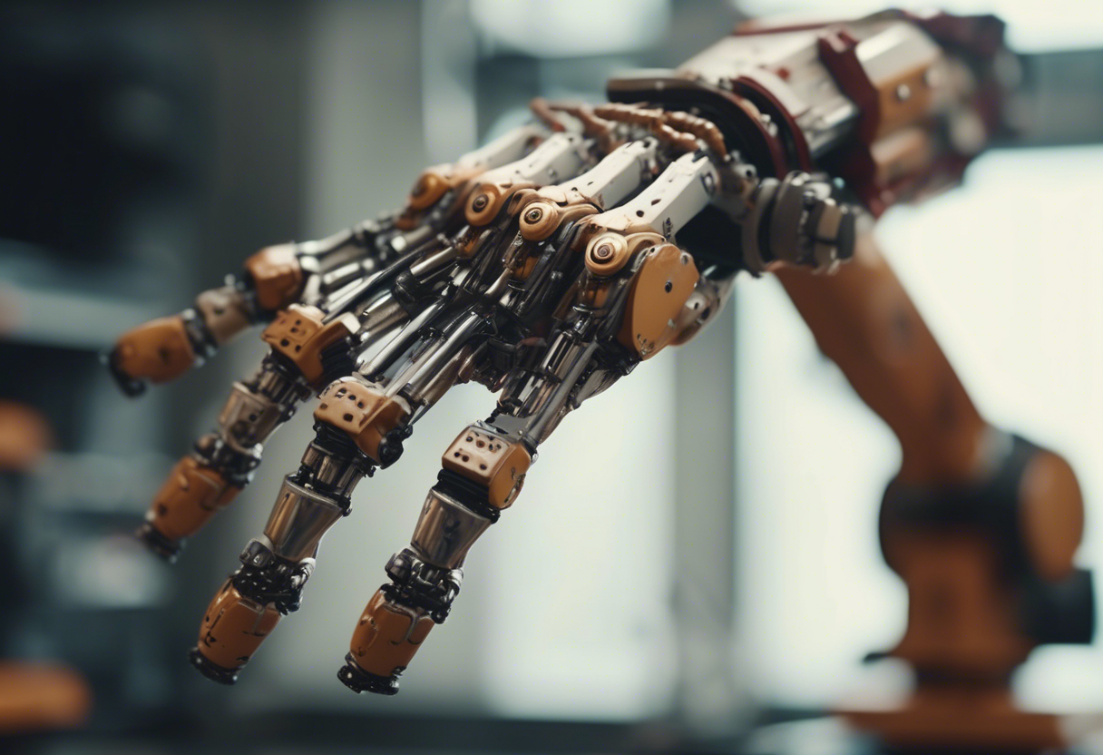 A robotic arm